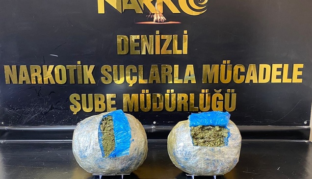 Denizli'de uyuşturucu operasyonunda 3 kişi yakalandı