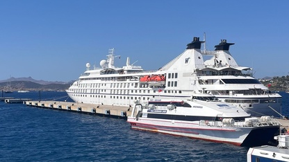 Bodrum'a "Star Legend" kruvaziyeriyle 287 turist geldi