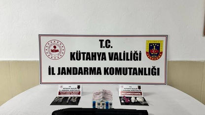 Kütahya'da uyuşturucu operasyonunda yakalanan zanlı tutuklandı