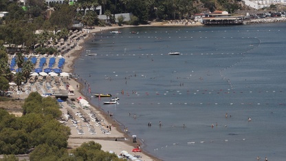 Muğla sahillerinde bayram tatili hareketliliği yaşanıyor