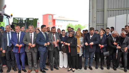 Kütahya'da "15. Tarım, Hayvancılık, Seracılık ve Süt Endüstrisi Fuarı" açıldı