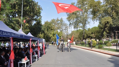 Salihli'nin düşman işgalinden kurtuluşunun yıldönümü kutlandı