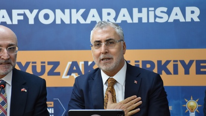 Bakan Işıkhan, AK Parti Afyonkarahisar İl Başkanlığı'nda konuştu: