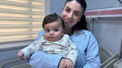 Mustafa Kayra bebek, minik kalbinde açılan "tünel"le rahat nefese kavuştu