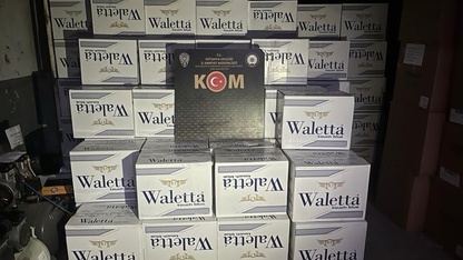 Kütahya'da 5 milyon makaron ele geçirildi