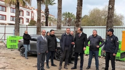 Muğla Vali Yardımcısı Cevheroğlu Datça'da incelemelerde bulundu