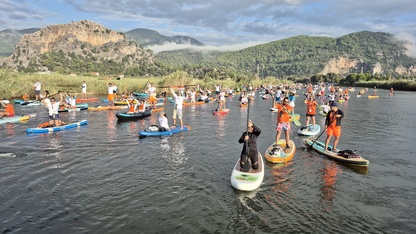 Muğla'da "6. Kano Fest 2025" etkinliği düzenlendi