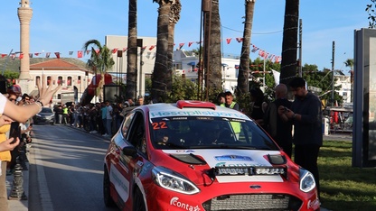 Bodrum Rallisi'nin start seremonisi yapıldı