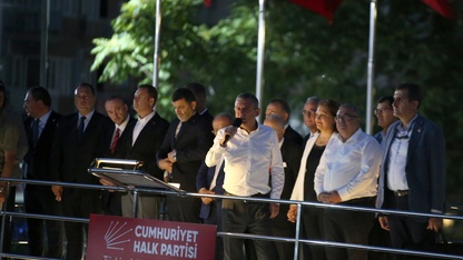 CHP Genel Başkanı Özel, partisinin Aydın mitinginde konuştu: