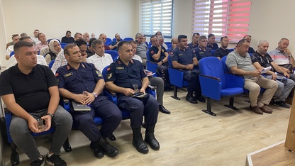 Alaşehir'de orman yangınlarıyla mücadele toplantısı yapıldı