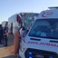 Afyonkarahisar'da yolcu otobüsünün tıra çarptığı kazada 9 kişi yaralandı