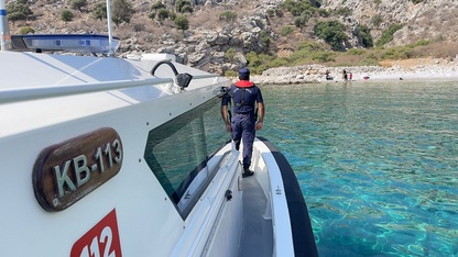 Marmaris'te 29 düzensiz göçmen yakalandı, 22 göçmen kurtarıldı