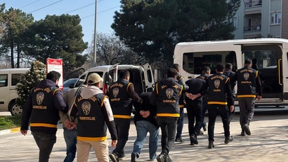 Manisa'da fabrikadan hırsızlığa karışan 7 şüpheli tutuklandı