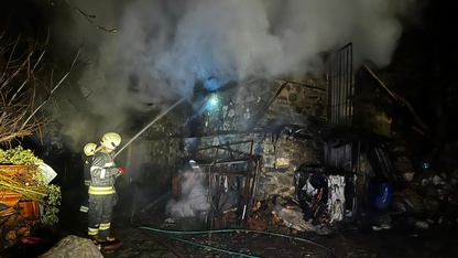 Muğla'da ahırda çıkan yangında 8 küçükbaş hayvan ile bir eşek telef oldu