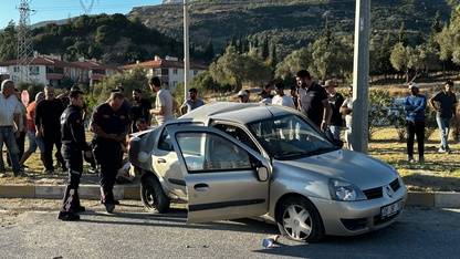 Aydın'daki trafik kazasında 1 kişi öldü, 2 kişi yaralandı