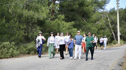 Fethiye'de koşu ve yürüyüş etkinliği yapıldı
