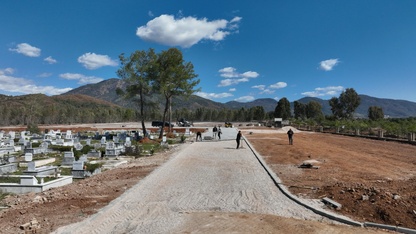 Fethiye'deki Çatalarık Mezarlığı'na 5 milyon liralık yatırım