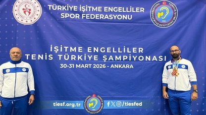 Muğla Büyükşehir Belediyesi sporcu İşitme Engelliler Tenis Şampiyonası'nda 3 madalya kazandı