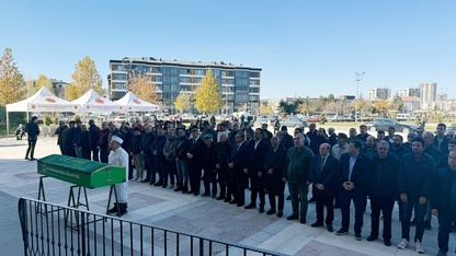 Gelecek Partisi Genel Başkanı Davutoğlu, Afyonkarahisar'da cenaze törenine katıldı