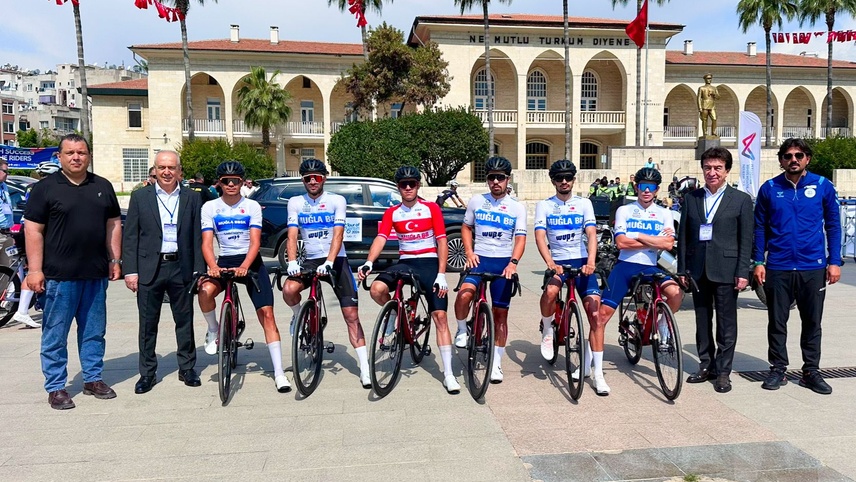 Muğla'nın ilk kıta bisiklet takımı "Tour of Türkiye" için gün sayıyor