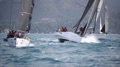 Marmaris MIYC Kış Trofesi Yat Yarışları'nın 4. ayağı tamamlandı