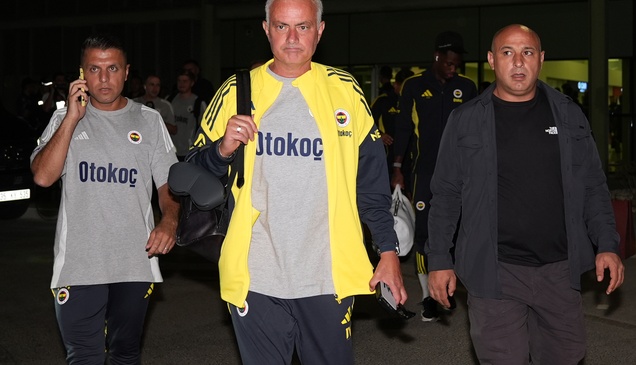 Fenerbahçe kafilesi, İzmir'e geldi