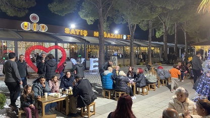 Dalaman Açık Ceza İnfaz Kurumu'nda canlı müzikle sokak lezzetleri festivali yapıldı