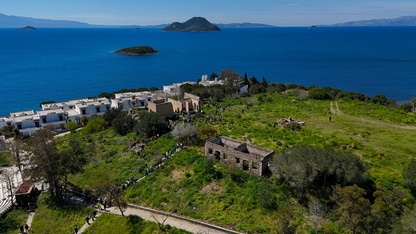 Bodrum'da kültür ve doğa yürüyüşü yapıldı