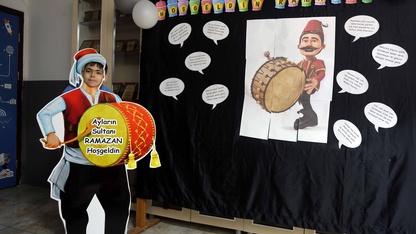 Muğla'da okullar ramazan için süslendi