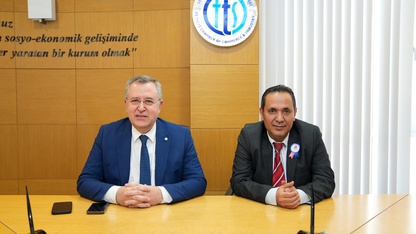 Fethiye Vergi Dairesi Müdürü Aktar, FTSO'yu ziyaret etti