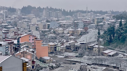 Manisa'da kar etkili oluyor