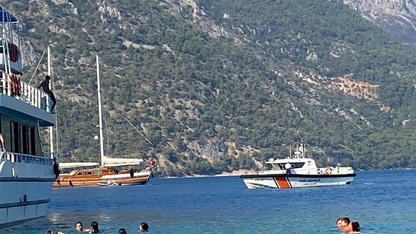 Muğla'da denizde kaybolan kişiyi arama çalışmaları sürüyor