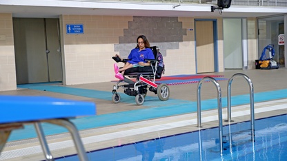 Engelli yüzücü Eylül, milli takım hedefiyle kulaç atıyor