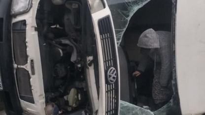 Aydın'da devrilen işçi servisindeki 6 kişi yaralandı