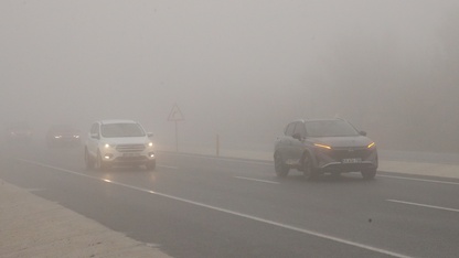 Denizli'de sis ulaşımda aksamalara neden oldu