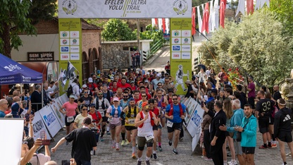 İzmir'de Efeler Yolu Ultra Trail Yarışları sona erdi