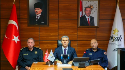 Uşak Valisi Aktaş, güvenlik ve asayiş verilerini açıkladı