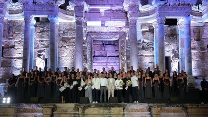 "Carmina Burana" balesi, Hierapolis Antik Tiyatrosu'nda sahnelendi