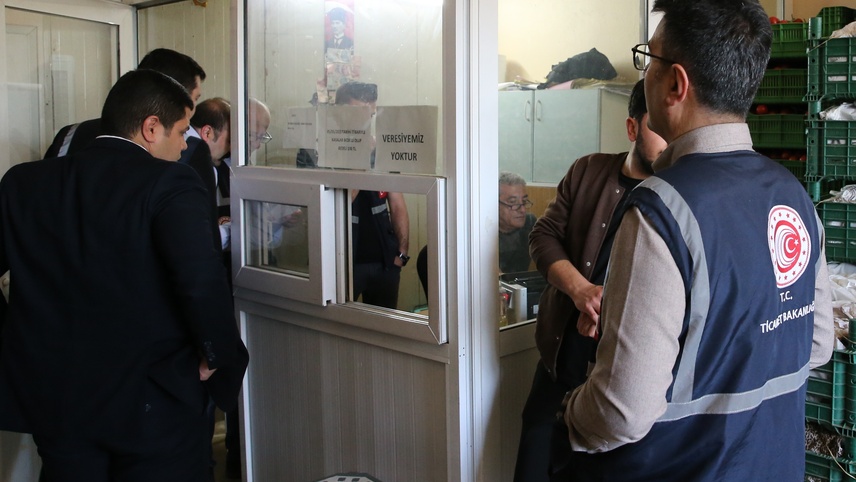 Denizli'de Kurban Bayramı öncesi halde denetim yapıldı