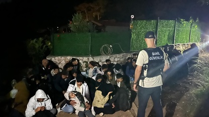 Fethiye'de 36 düzensiz göçmen yakalandı