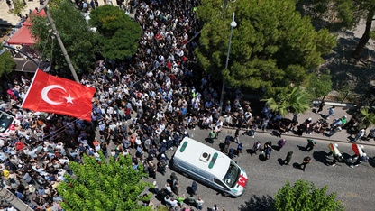 Şehit astsubay kıdemli çavuş Mangura, Manisa'da son yolculuğuna uğurlandı
