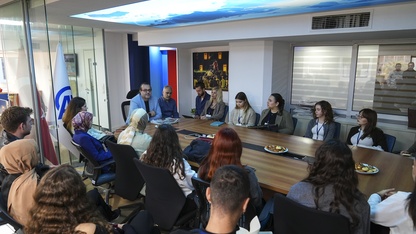 Genç iletişimcilerden AA İzmir Bölge Müdürlüğüne ziyaret
