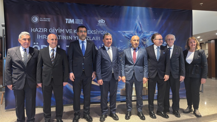 Ege'de en fazla hazır giyim ihracatı yapan firmalar ödüllendirildi