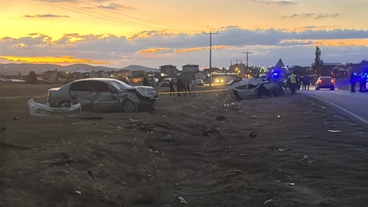 Afyonkarahisar'da trafik kazasında 1 kişi öldü, 3 kişi yaralandı
