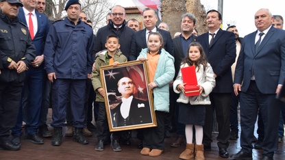 Atatürk'ün Turgutlu'ya gelişinin 103'üncü yılı kutlandı