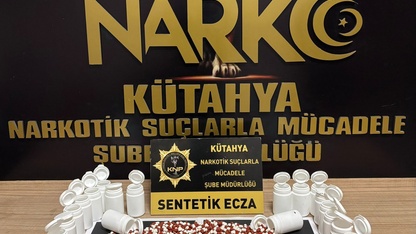 Kütahya'da uyuşturucu operasyonunda yakalanan 4 zanlı tutuklandı