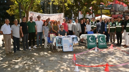 Manisa'da Halk Sağlığı Haftası'nda sigaraya karşı farkındalık etkinliği
