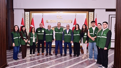 Yeşilay Aydın Şube Başkanı Gündüz'den, Vali Canbolat'a ziyaret
