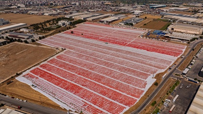 İzmir'de kavurucu sıcakta kuru domates mesaisi başladı