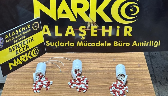 Alaşehir'de uyuşturucu ticareti yaptığı öne sürülen şüpheli tutuklandı